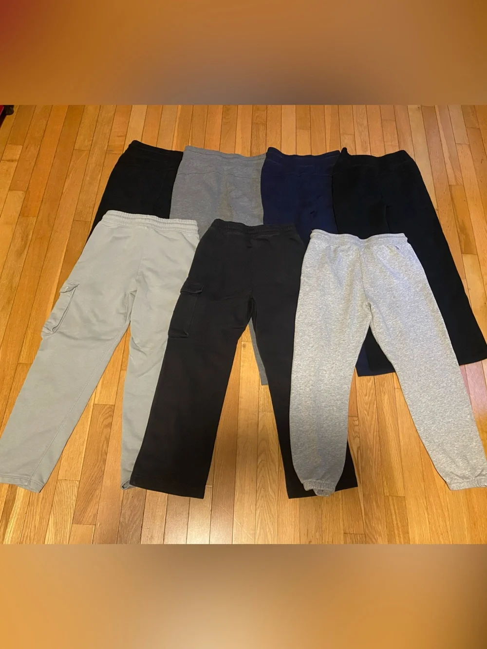 Lot/ Bundle 7 pairs Boys Joggers & Sweatpants Size XL (12) GAP & All in Motion